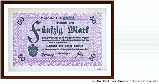 Notgeld Banknote