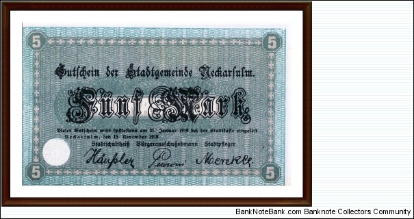 Notgeld Banknote