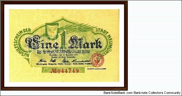 Notgeld Banknote