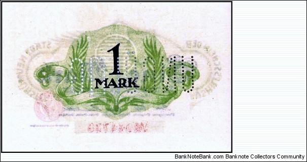 Banknote from Germany year 1918