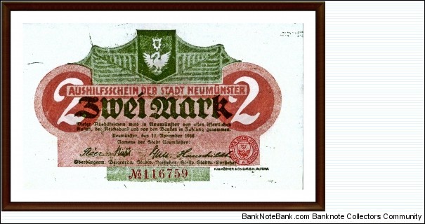 Notgeld Banknote