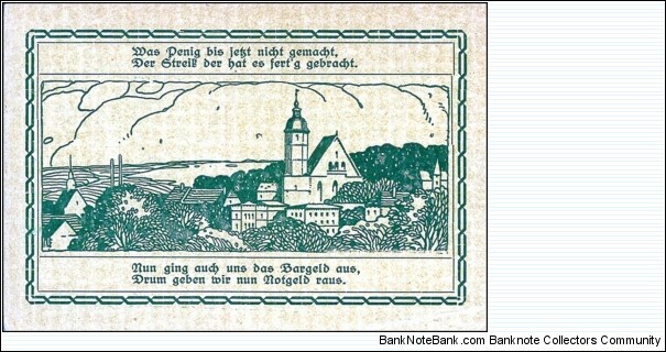 Banknote from Germany year 1922