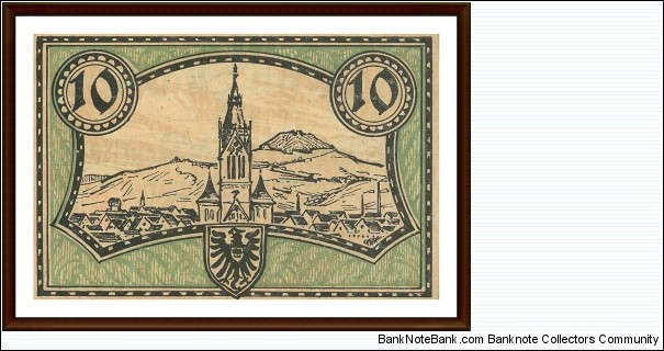 Banknote from Germany year 1918