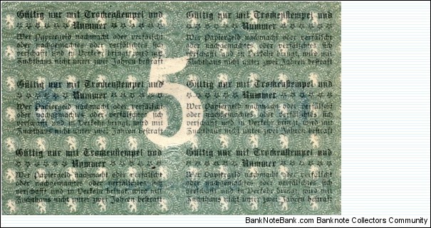 Banknote from Germany year 1919