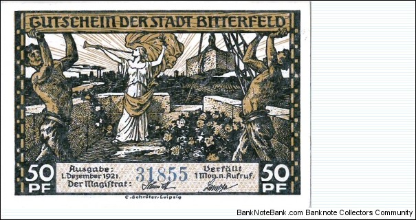 Banknote from Germany year 1920