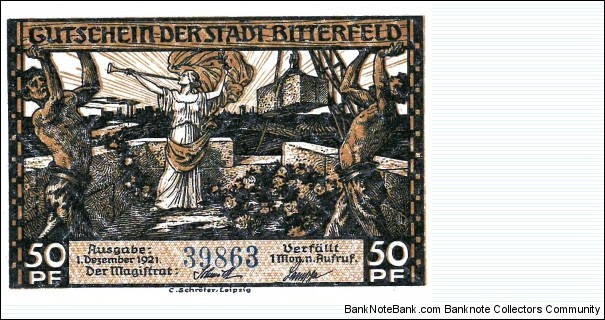 Banknote from Germany year 1920