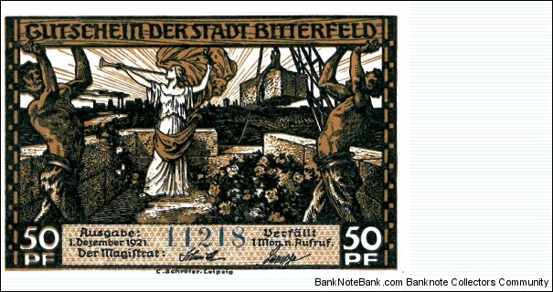 Banknote from Germany year 1920