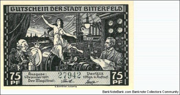 Banknote from Germany year 1920