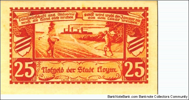 Banknote from Germany year 1921