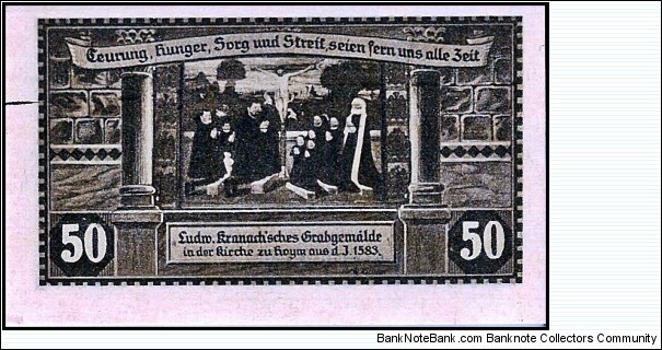 Banknote from Germany year 1921