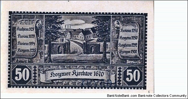 Banknote from Germany year 1921