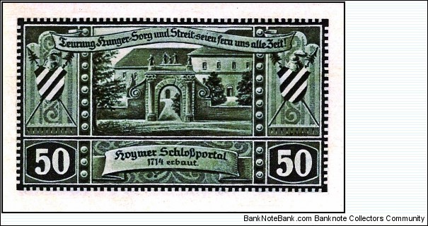 Banknote from Germany year 1921