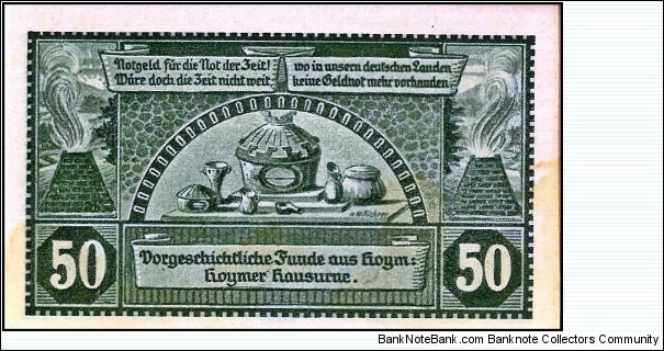 Notgeld Banknote