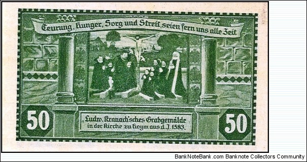 Notgeld Banknote