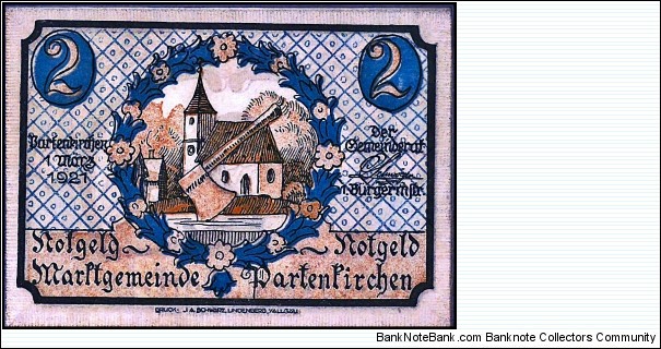 Notgeld Banknote