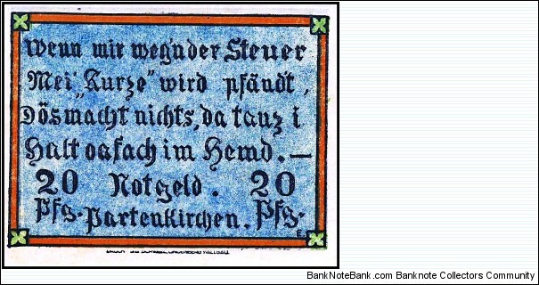 Banknote from Germany year 1921