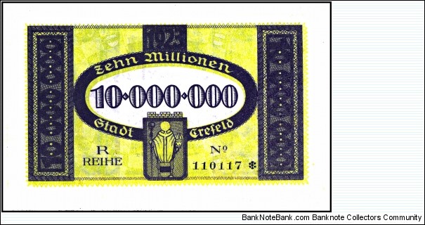 Banknote from Germany year 1923