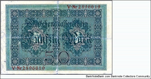 Banknote from Germany year 1914