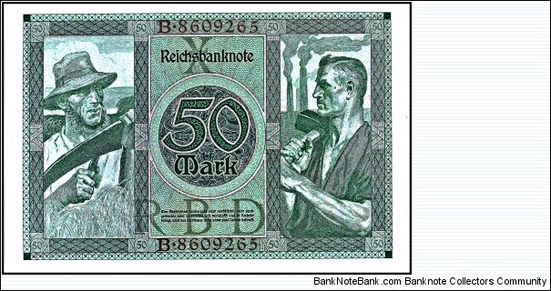 Banknote from Germany year 1920