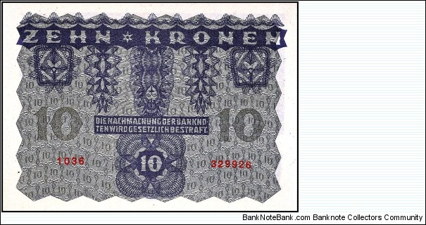 Banknote from Germany year 1922