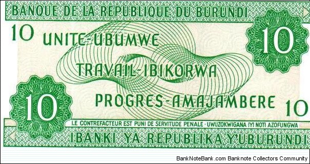 10 Francs Banknote