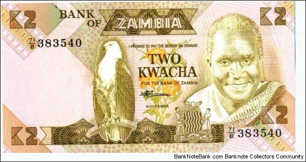 2 Kwacha Banknote