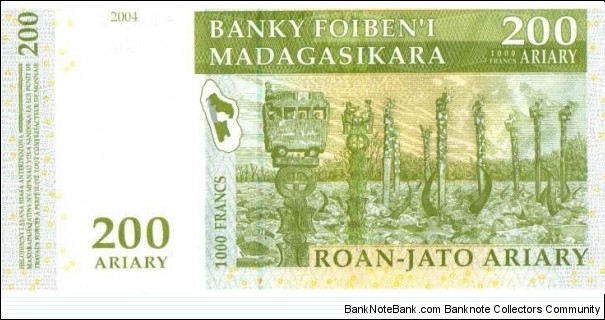 200 Ariary Banknote