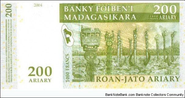 200 Ariary Banknote