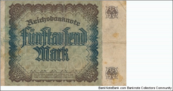 Banknote from Germany year 1922