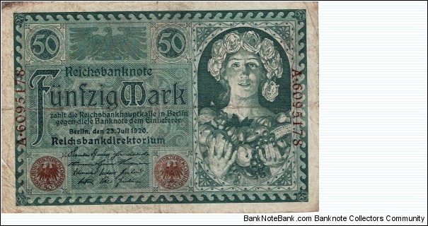 50 Mark Banknote