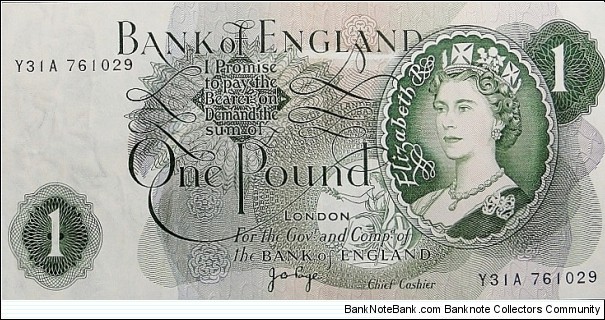 1 Pound Banknote