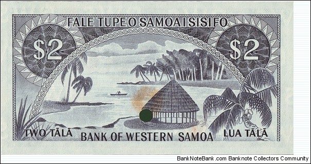 Banknote from Samoa year 0