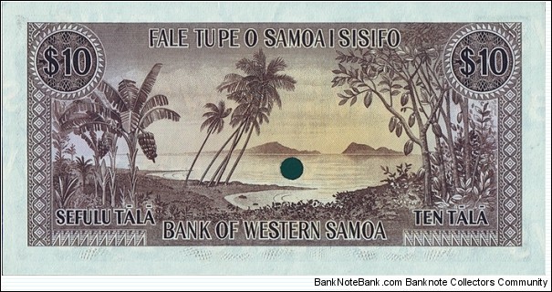 Banknote from Samoa year 0