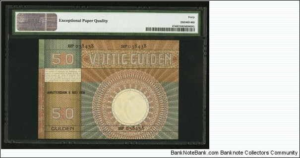 Banknote from Netherlands year 1931