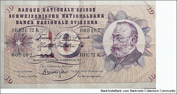 10 Francs Banknote