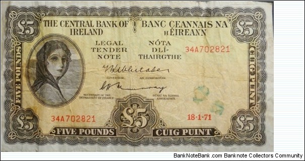 5 Pounds Banknote