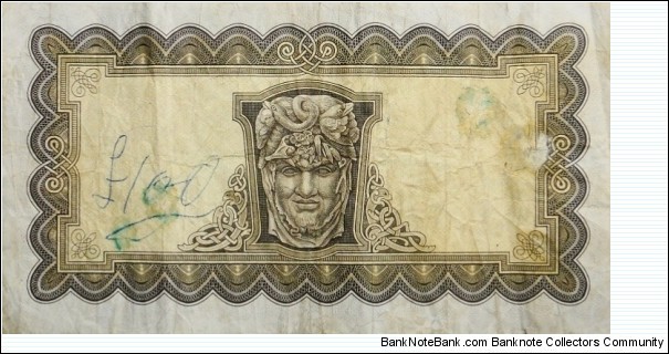 Banknote from Ireland year 1971