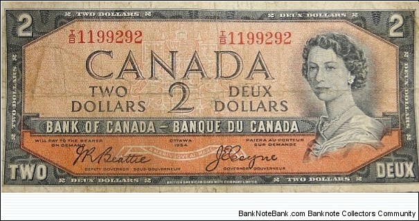 2 Dollars Banknote