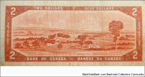 Banknote from Canada year 1954