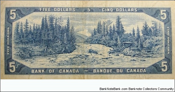 Banknote from Canada year 1954