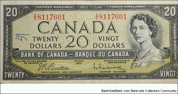 20 Dollars Banknote