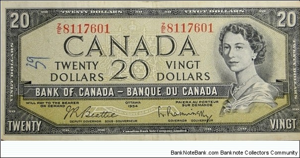 20 Dollars Banknote