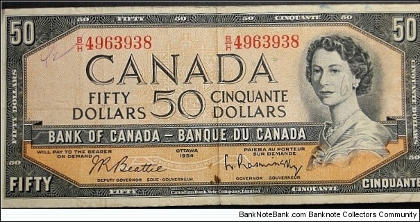 50 Dollars Banknote