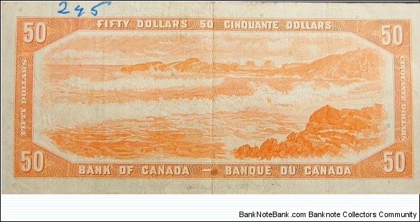 Banknote from Canada year 1954