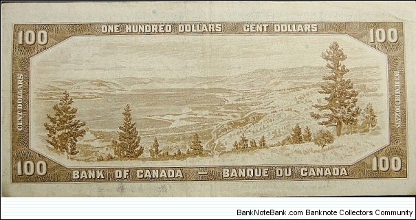 Banknote from Canada year 1954