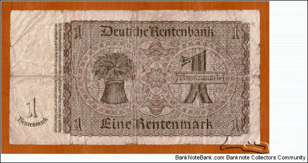 Banknote from Germany year 1937