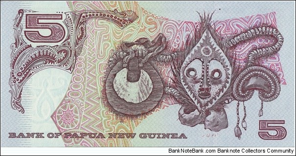 Banknote from Papua New Guinea year 2000