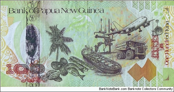 Banknote from Papua New Guinea year 2008