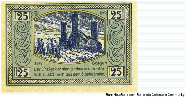 Banknote from Germany year 1921