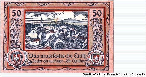 Notgeld: Canth Banknote